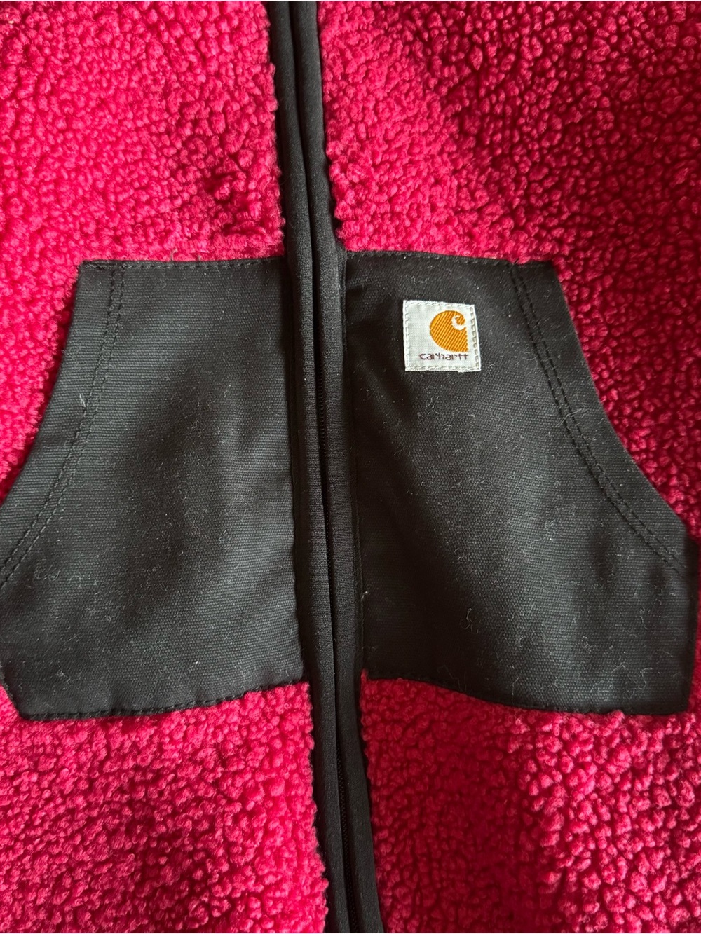 NWT CARHARTT FLEECE FULL ZIP COVERALLS - Picture 3 of 4